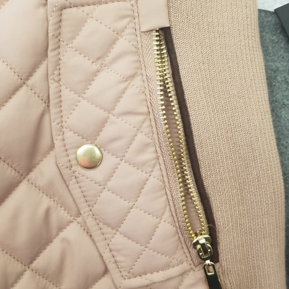 Pink (Dusty Rose) puffer vest - Picture 5 of 6